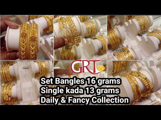 GRT Jewellers - Get up to 20% off on wastage (VA) for all gold bangles and  bracelets! Approx. Weight: 34 grams Approx. Price: Rs 1,45,318 #GRTJewellers  #Jewellery #BangleMela | Facebook