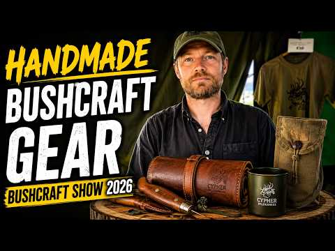 Handmade Bushcraft Gear at The Bushcraft Show 2026 - YouTube