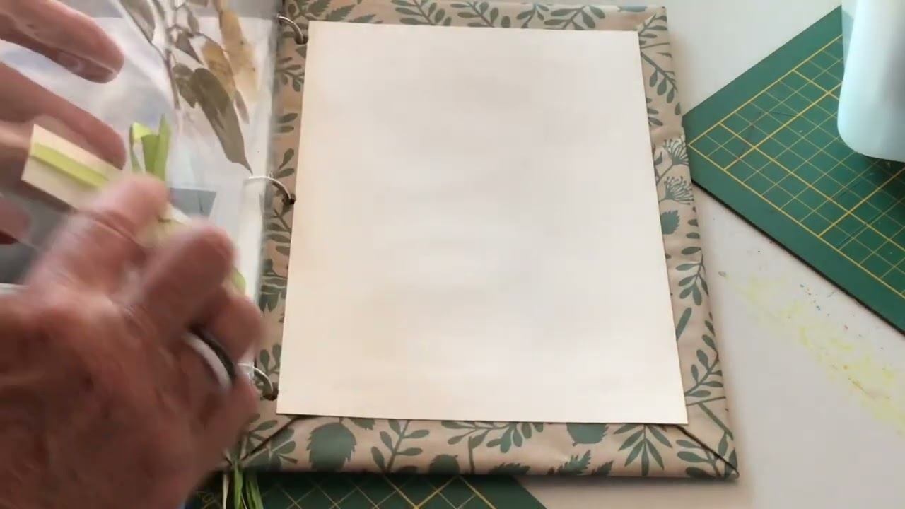 Scrap herbier pages intérieures #isabelscrap