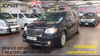 Jcf925 Chrysler Grand Voyager 2.8 Crd Limited Auto 5Dr Fully Loaded