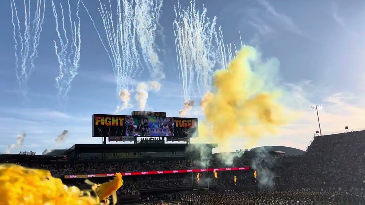 Mizzou Football Pregame vs. Central Arkansas (ft. Marching Mizzou) - 8/28/25