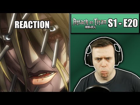 Rich Reaction - Attack On Titan Season 1 Episode 20 - Erwin Smith