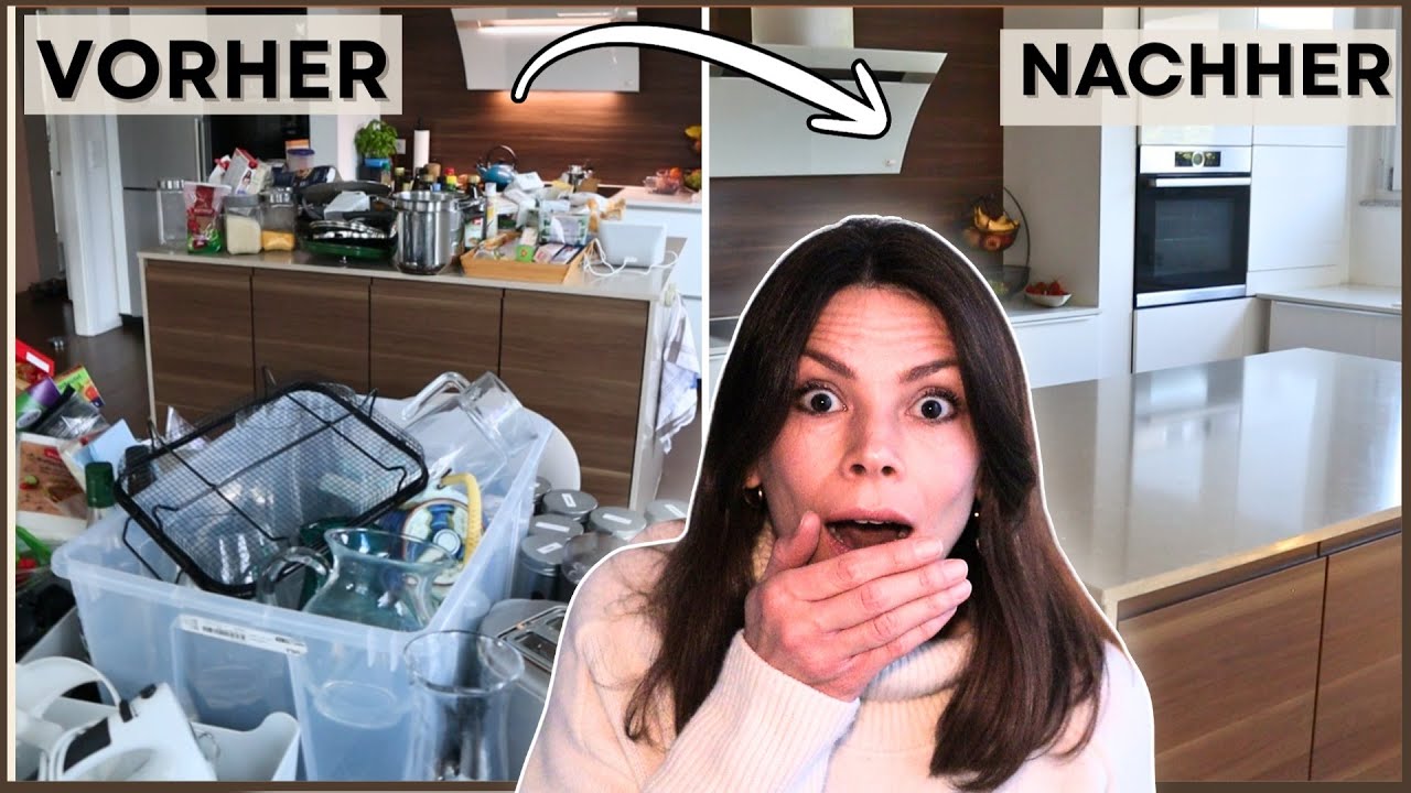 Vorher–Nachher SCHOCK! Mein XXL Küchen-Reset | Declutter + Küchentour