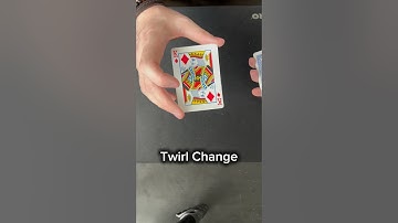 VISUAL CARD TRICK | Twirl Change Magic Trick Tutorial