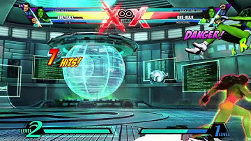 UMvC3 She-Hulk Chariot Loop