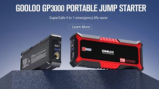 GOOLOO GP3000 Jump Starter