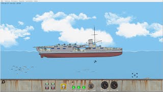 Военный корабль ПОПАЛ В ШТОРМ FLOATING SANDBOX. СИМУЛЯТОР ЗАТОПЛЕНИЯ КОРАБЛЕ