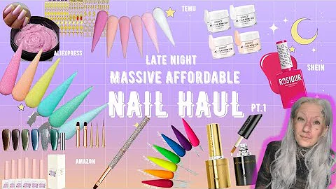 •♡♡EPIC Affordable Nail Supply Haul♡♡• LINKS INCLUDED Pt.1
