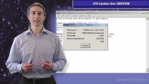Cisco IOS-Update über XMODEM