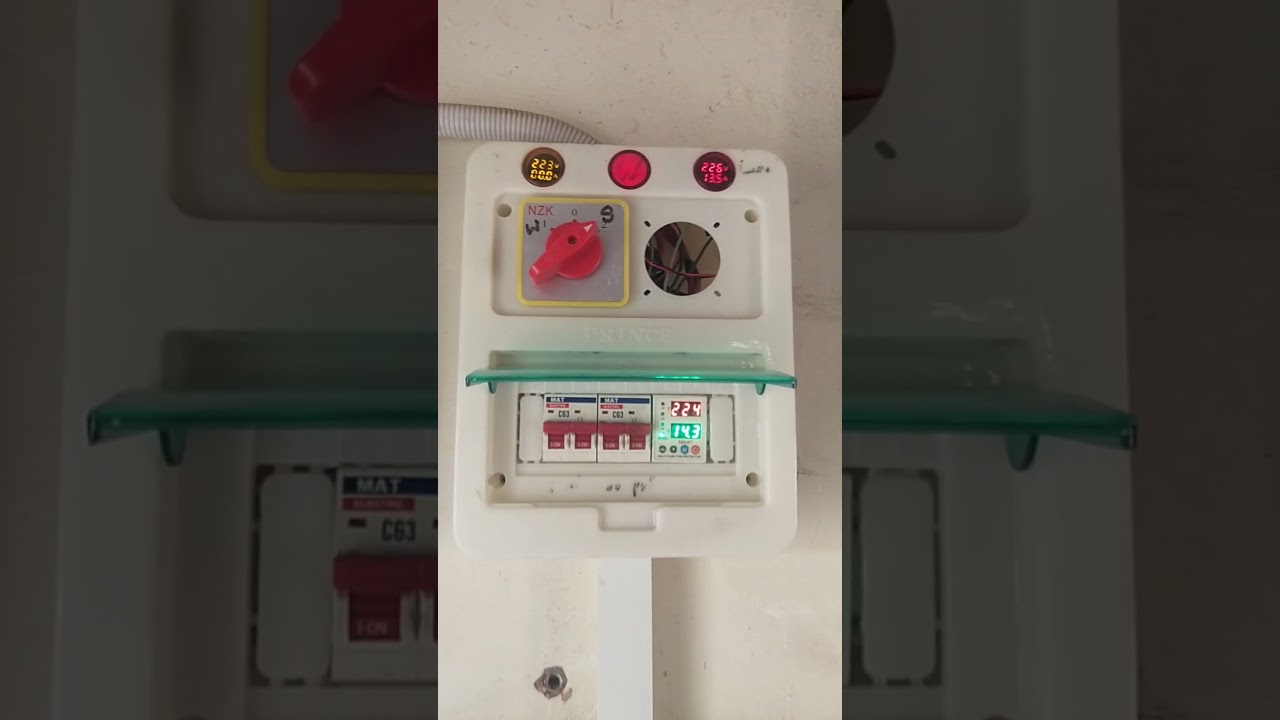 Solar System Load | Solar DP Box, Breaker & Changeover Box Explained 4K Video 