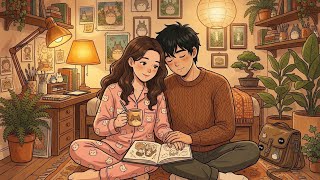 Rain Stays, So Do I 🌧️ A Cozy Couple Story | Ghibli Style ASMR screenshot 4