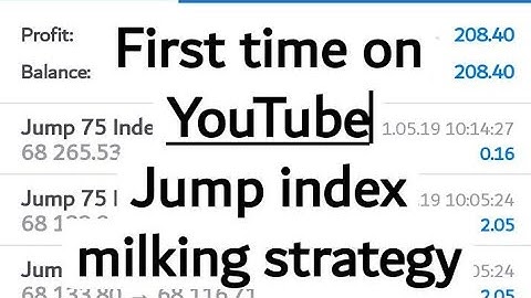 Jump Index killer strategy jump index Trading || jump 10/25 /50/75/100index||