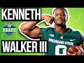 Kenneth Walker III | Michigan State's Explosive Running Back - 2022 NFL Draft Profile