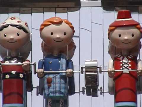 亮真のからくり時計 世界のコイン館 フルバージョン Youtube