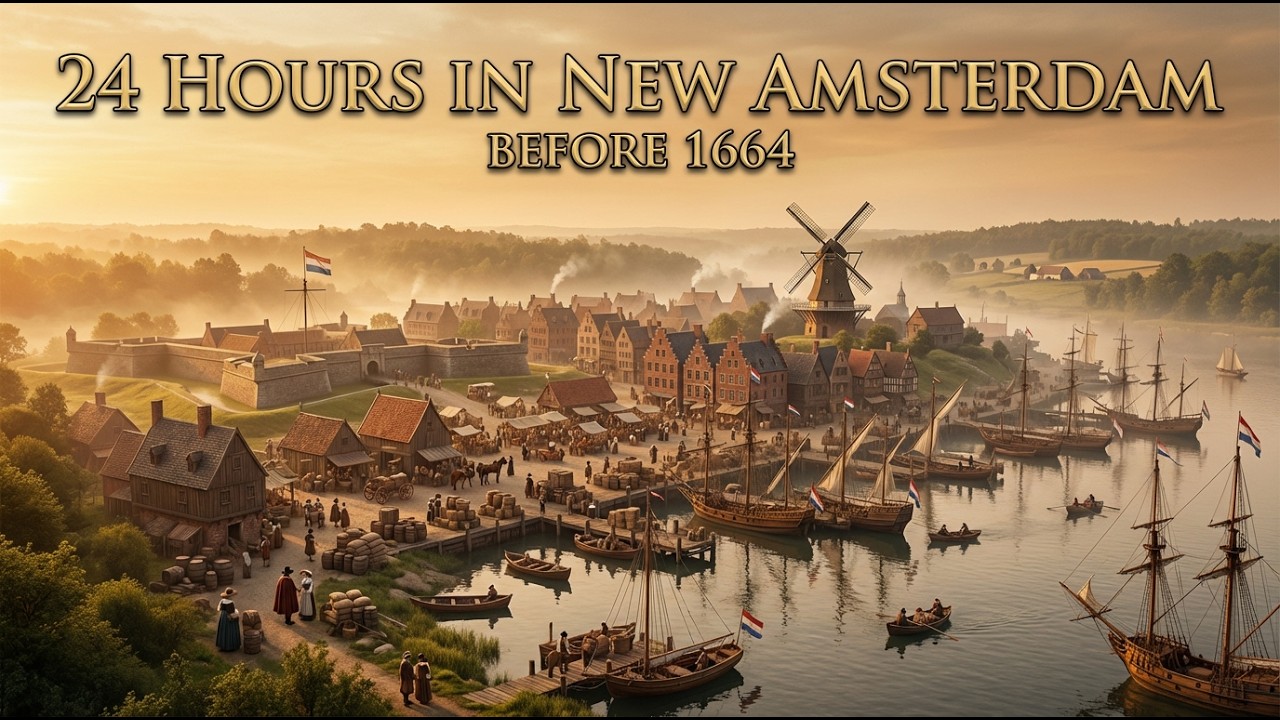 A Tour Around New Amsterdam Before The Occupation | (1664s  Reconstruction)