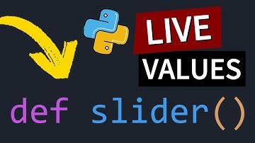 DearPyGui Tutorial 4: Schuifregelaars toevoegen en waarden bijhouden in Python GUI