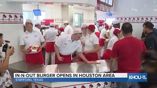 LIVE COVERAGE: In-N-Out Burger Opens in Houston Area