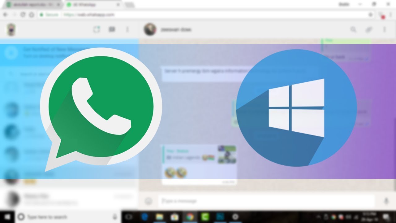 How To Use Whatsapp In Pc No Download Youtube