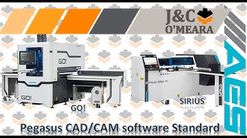 Pegasus Standard CAD/CAM software demonstration for use on GO! and Sirius drilling CNCs by AES