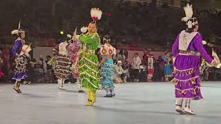 Teen Girls Jingle Gatherings of Nations Pow Wow 2025 