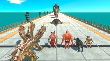 Every Faction vs Mini Bosses - Animal Revolt Battle Simulator