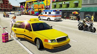 Real Taxi Driving Simulator 2021: Grand City Taxi - Car Games 3D Android iOS screenshot 5