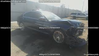 2019 Bmw 5 Series | VIN WBAJA5C51KWW05969