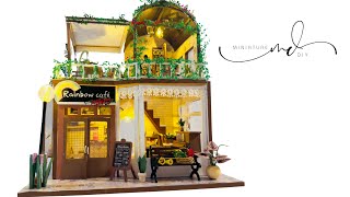 Rainbow Cafe || DIY Miniature House || Satisfying DIY Video