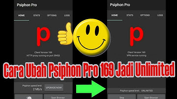Cara Ubah Psiphon Pro 169 Jadi Unlimited