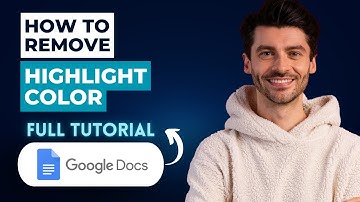 How to Remove Highlight Color in Google Docs [2025 Guide]
