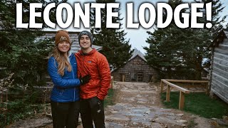 Leconte Lodge full tour and Alum Cave Trail!