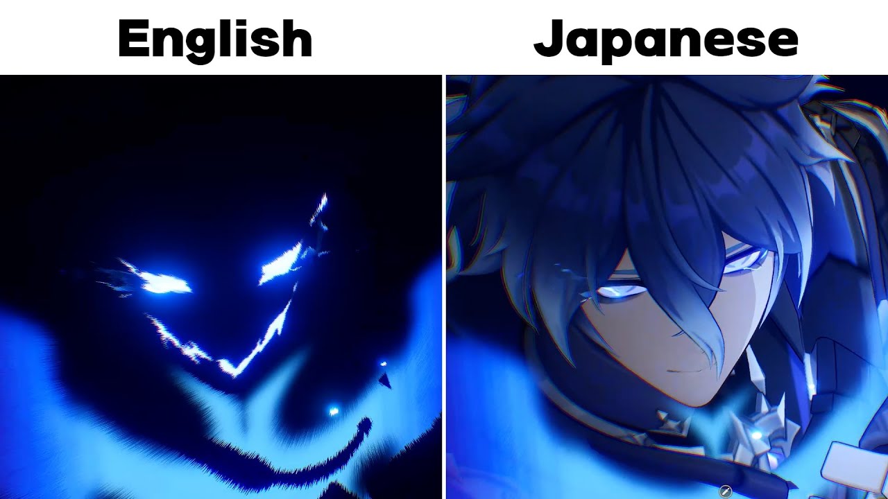 Flins Battle Voicelines JP vs EN