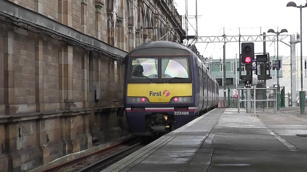 (HD) A ride onboard First Scotrail 322485 from Slateford - Edinburgh - 22/7/11