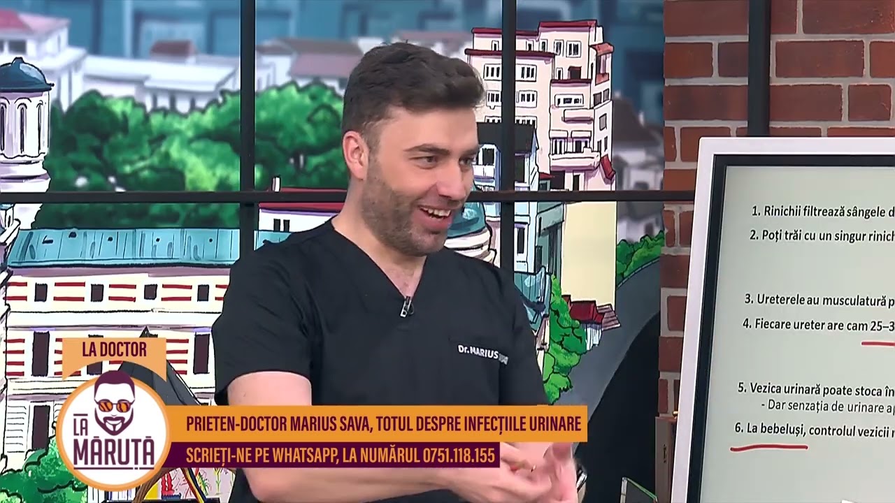 Prieten-doctor Marius Sava, totul despre infectiile urinare