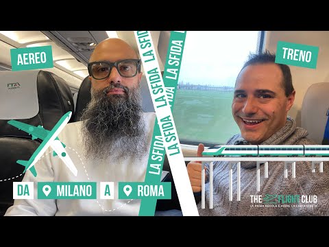 Milano/Roma treno o aereo? Ci si impiega meno con l'alta velocità o con l'aereo?