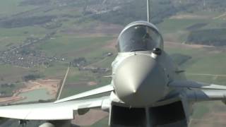 RAF Typhoons \& Polish Mig 29's Patrol The Baltic | Forces TV