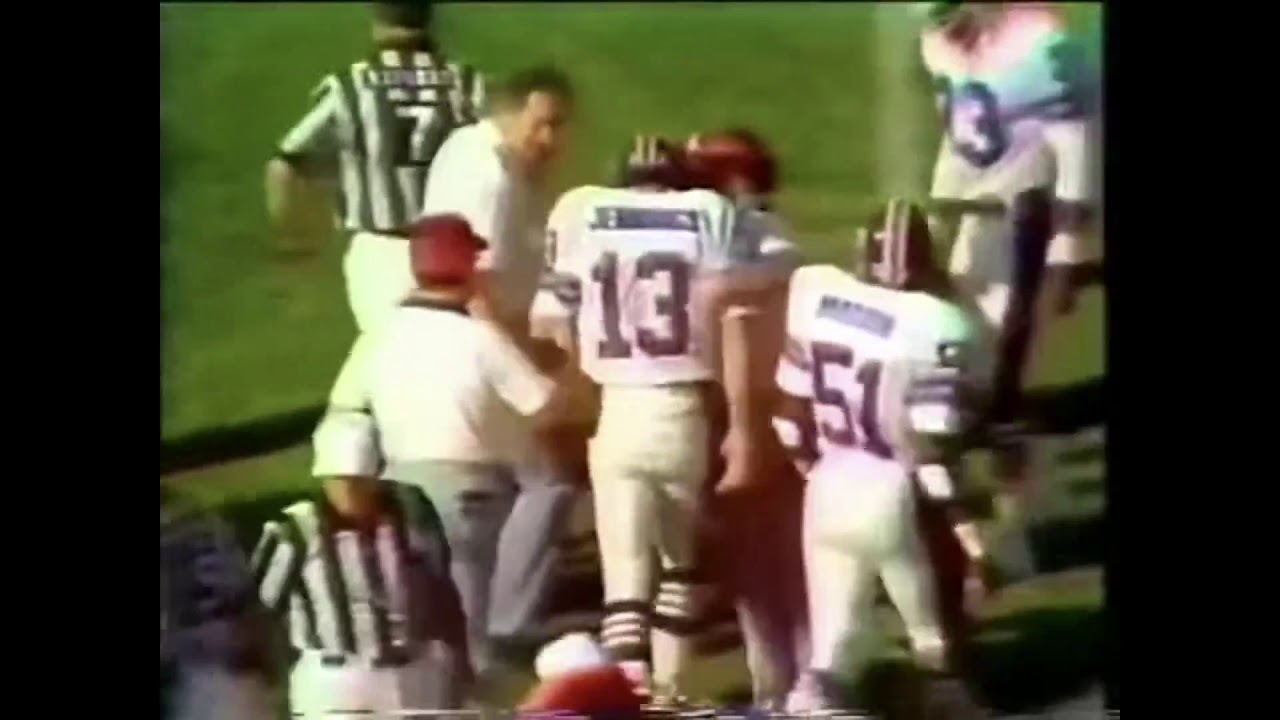 Punter Gets DESTROYED on Trick Play I Rams Giants 1979