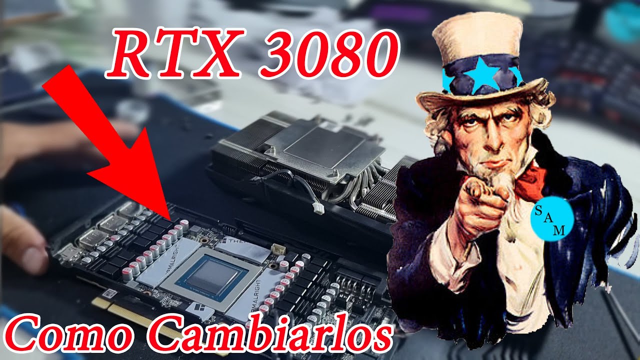 Cambio de Thermal pad´s RTX 3080 Zotac YouTube