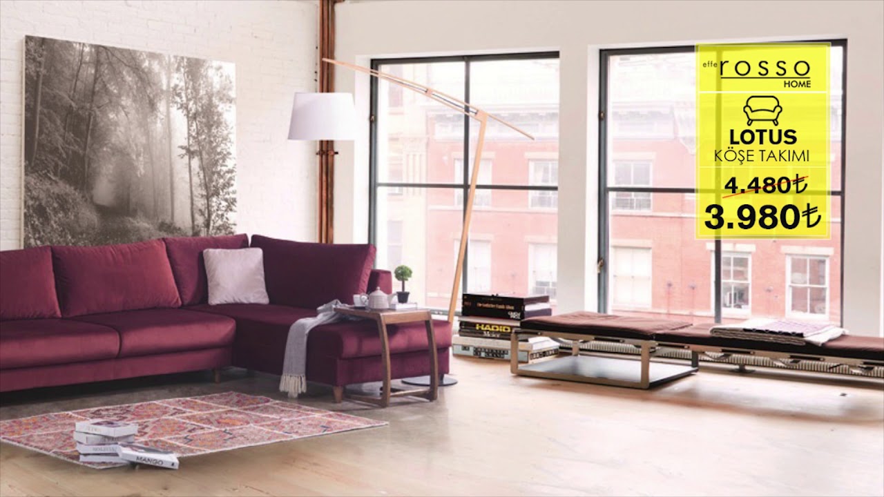 Canada Koltuk Takimi Rosso Home Mobilya