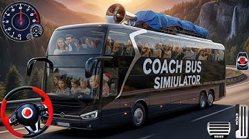 Real Bus Simulator Driving 3D - City Coach Bus Driver 2025 - Bus Game Andriod Gameplay