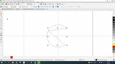 CorelDraw Tips & Tricks Finding the center of a circle or a circular arc that is not complete