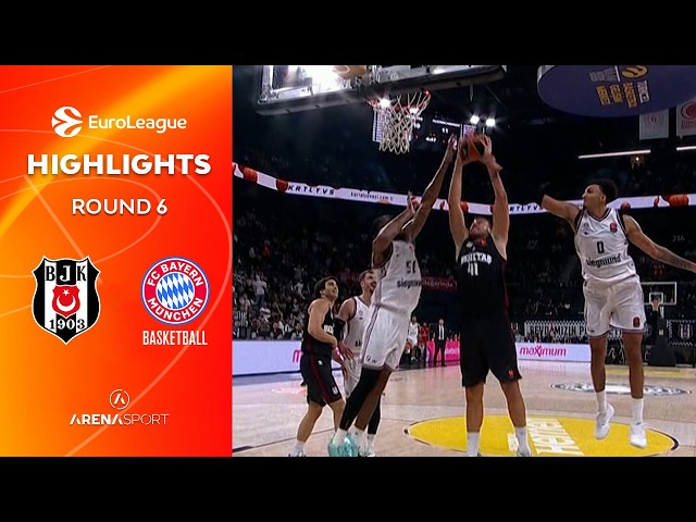 Besiktas - Bayern 95:87 | EUROLEAGUE (6.kolo) | 16. oktobar 2026.