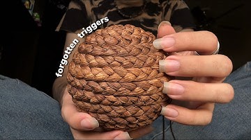 ASMR Tapping & Scratching on Triggers I Forgot About 🧶 - lofi