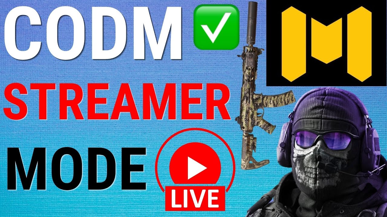 How to enable Streamer Mode in COD Mobile - Touch, Tap, Play