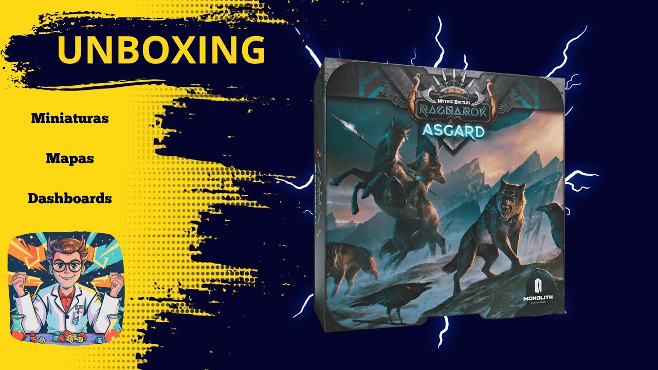 Mythic Battles: Ragnarok - Asgard Expansion Unboxing - YouTube