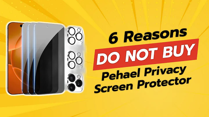 DON'T BUY Pehael Privacy Screen Protector Before Watching THIS! 🚫📱 (6 Reasons)