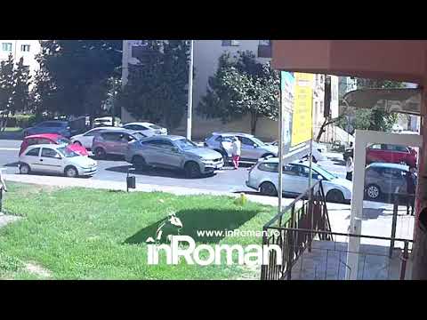 Accident cu biciclist în Roman