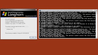 Destroying Windows Longhorn Build 4083