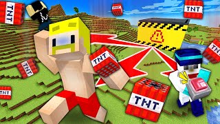 【マイクラ】妨害あり！どこまで遠くに行けるか選手権！