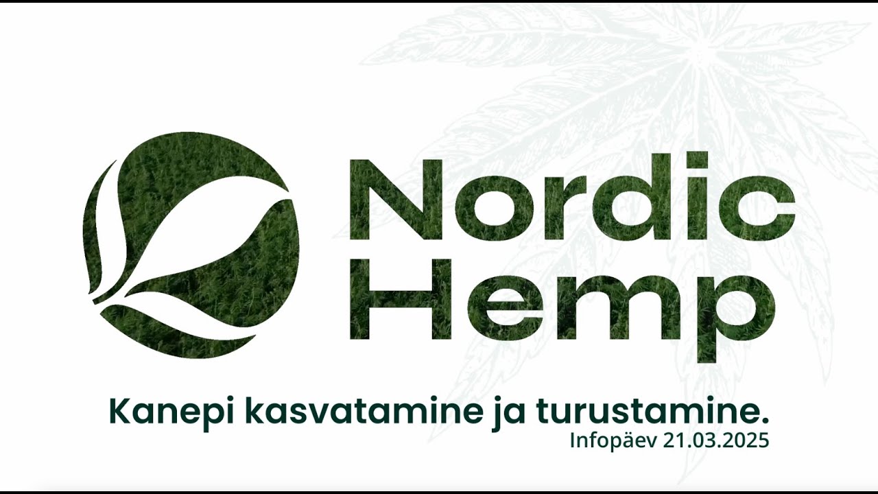 Nordic Hemp - Kanepi kasvatamise infopäev 2025 - 4. Allar Malbe